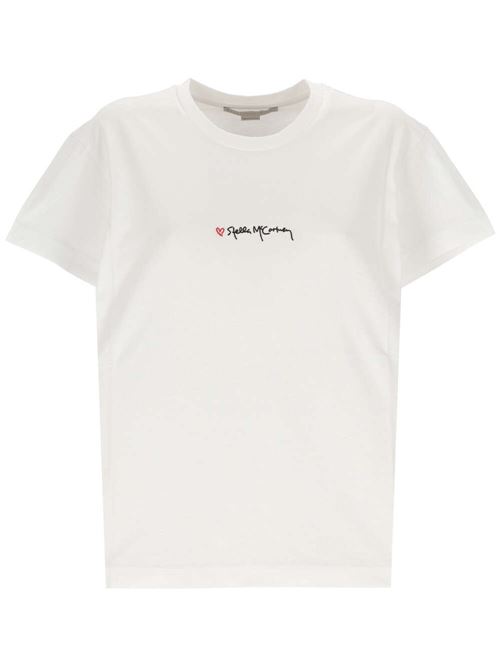 Optical white t-shirt Stella Mc Cartney | 6J02733SPY529000